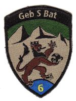 Badge Geb S Bat 6 blau