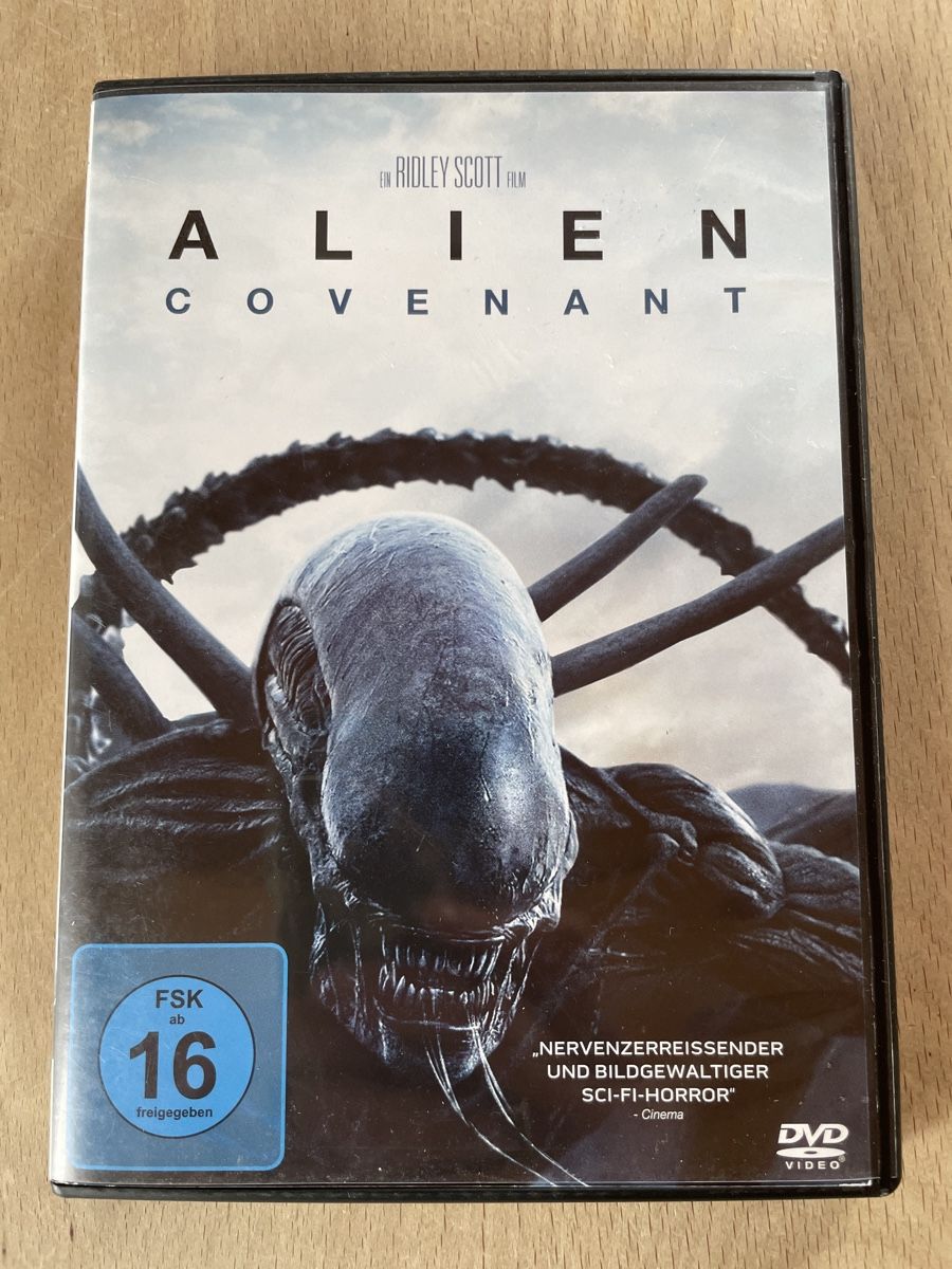Alle DVDs: DVD Alien Covenant – Gebraucht aus Dettighofen (Lengwil) von