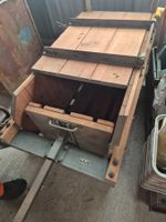 Alte Holz-Presse, gut erhalten
