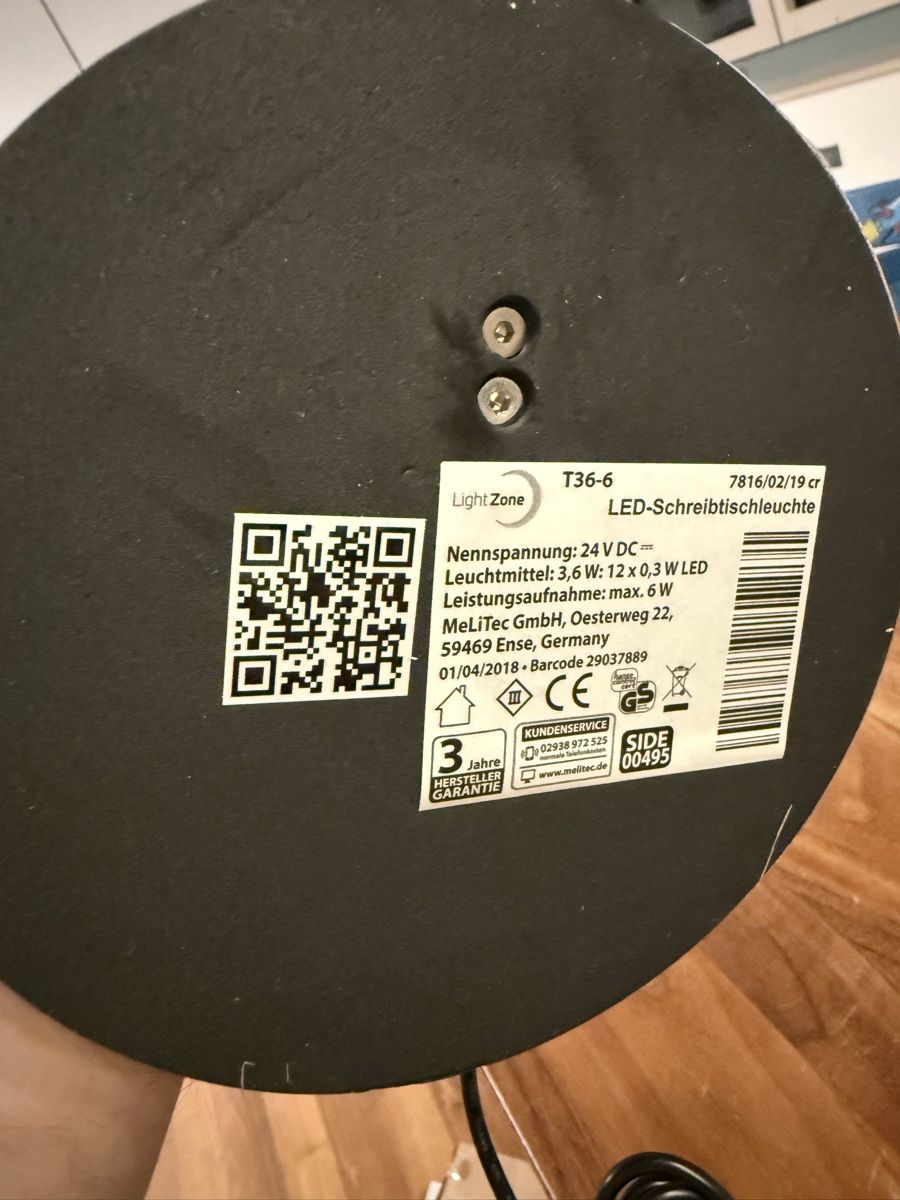 Lampade: LED Schreibtischleuchte – Nuovo (secondo la descrizione) da zürich venduto da skychef 3