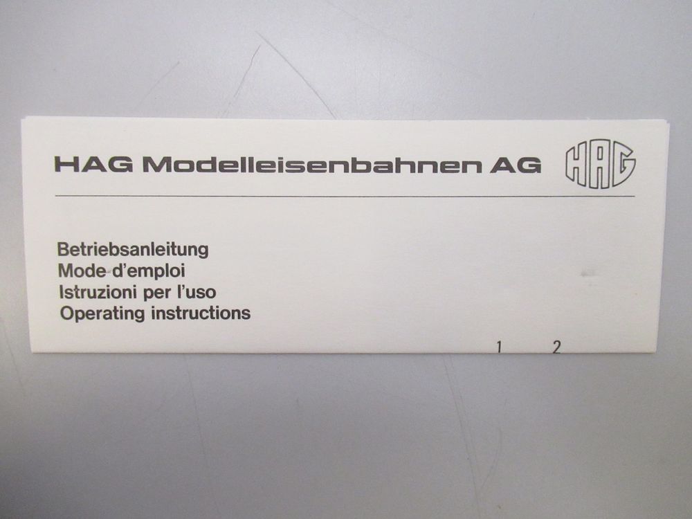 Hag Nr.231 ELok Re 4/4 I TEE SBB DC Analog H0 Kaufen auf Ricardo
