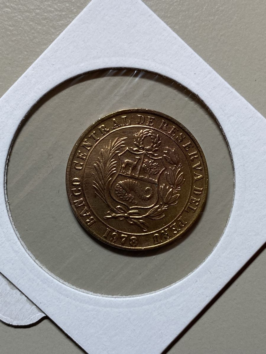 Toutes les monnaies: Pérou - 10 Sols - 1978 – D'occasion à Payerne par Mike1682 1