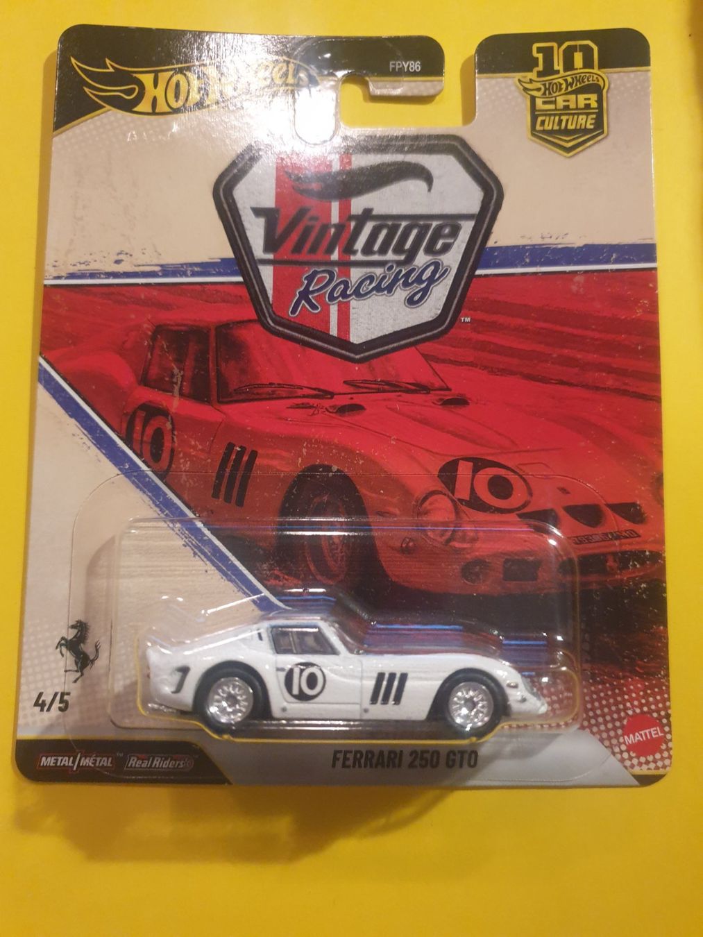 Hot Wheels Modellini d'auto: Hot Wheels FERRARI 250 GTO – Nuovo e nell'imballaggio originale da Oftringen venduto da Rotor 1