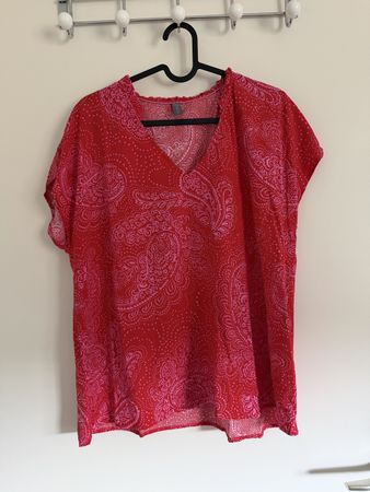 Culture Shirt, Gr. XL, Rot/Pink, Sommer Look, Top Zustand