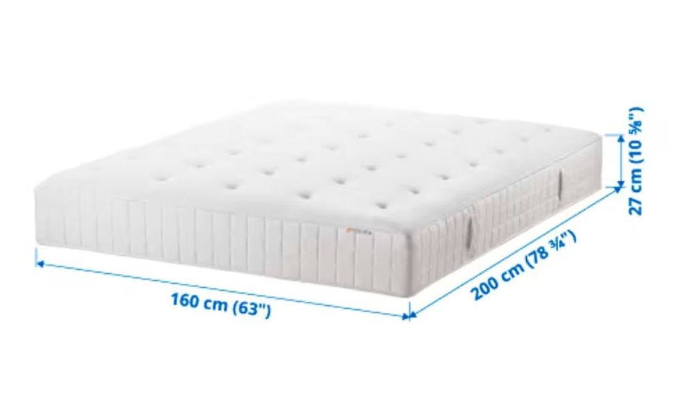 IKEA MATRATZE HYLLESTAD - 160 x 200 - AB 1.- FRANKEN | Kaufen auf Ricardo