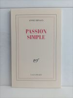 Passion simple / Annie Ernaux / NRF Gallimard 1992