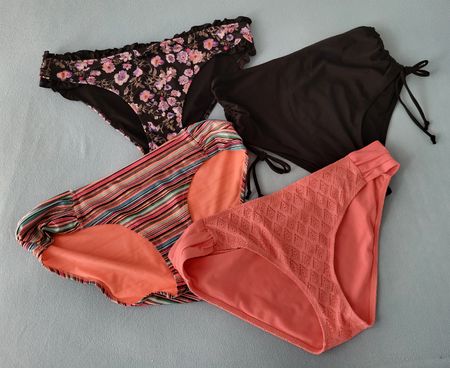 Bikinihosen Set Gr. L-0XL, 4 Stk. Sommer, Strand, Top!