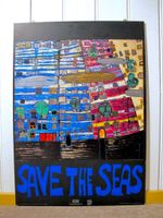 Hundertwasser «Save the Seas» Wand Bild limitierte Auflage