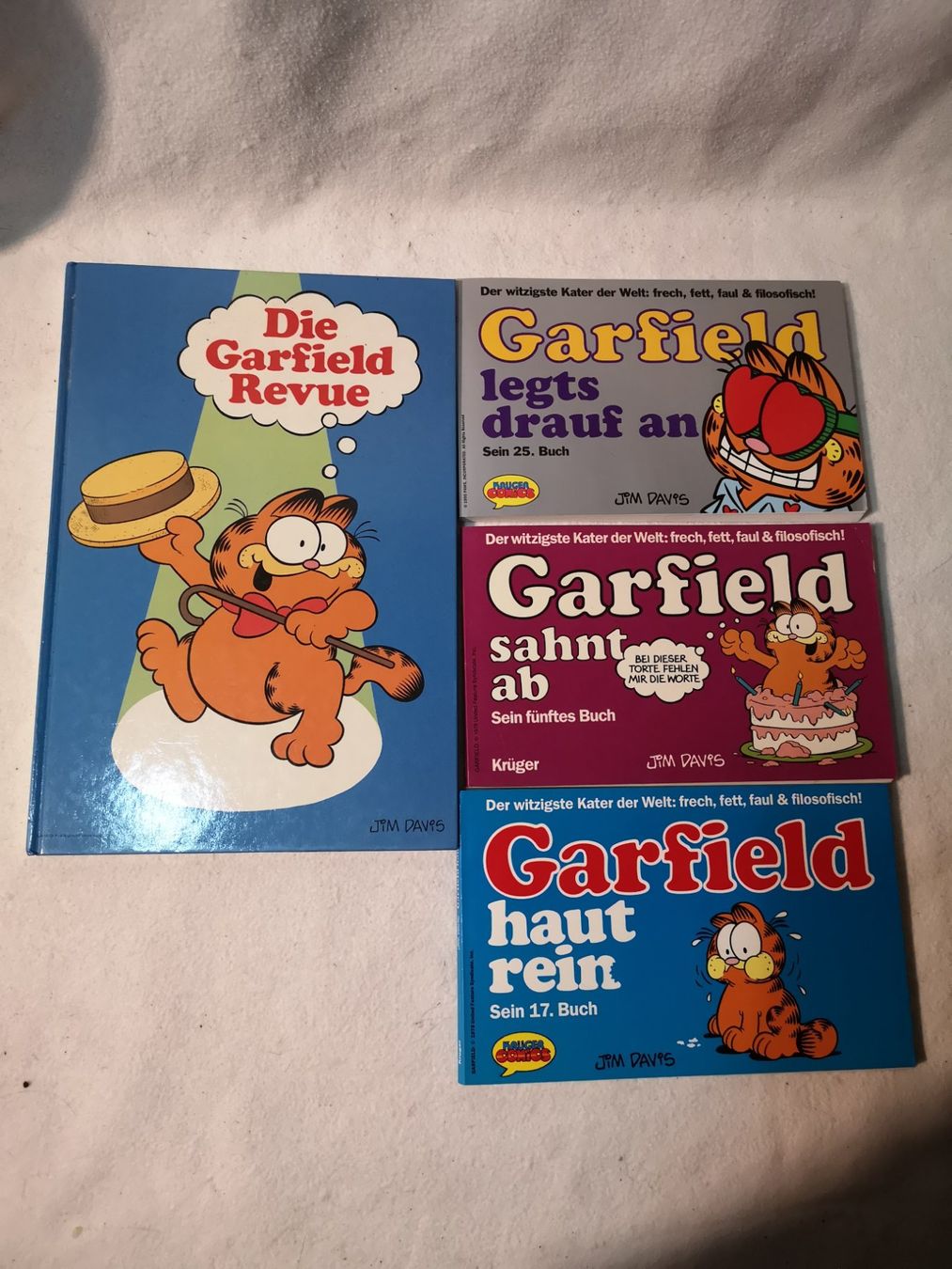 Fumetti: 4 Garfield Comics: – Usato da Steinmaur venduto da Teddybaer14