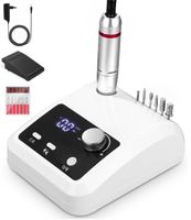 Elektrische Nagelfräser mit Pedale