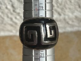 Ring GREEK Vintage Schmuckstück BLACK (63)