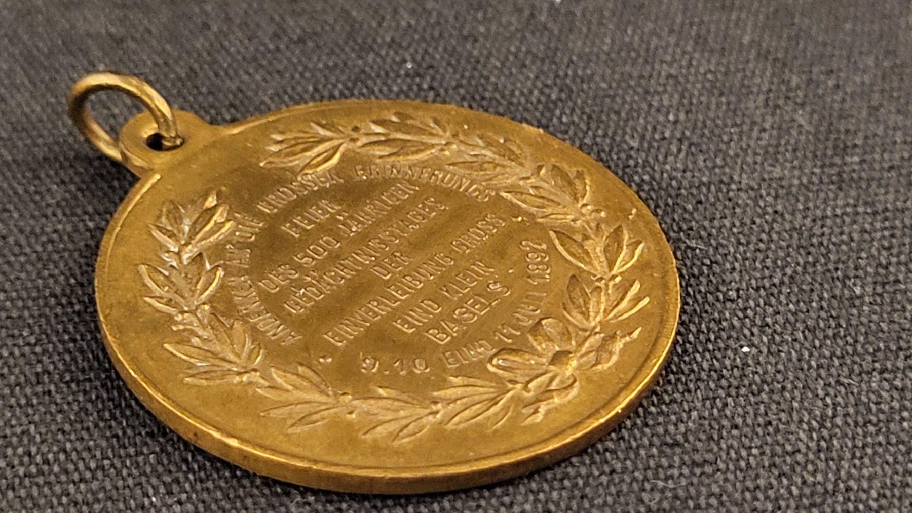 Ciondoli: Andenken-Medaille BÂLE 1892 – Usato da Basel venduto da spinne02 1