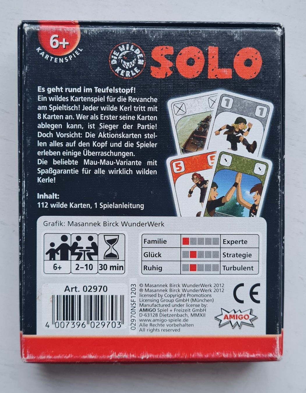 Amigo Spiele: Die wilden Kerle - SOLO Kartenspiel – Gebraucht aus Niederweningen von Obson 3
