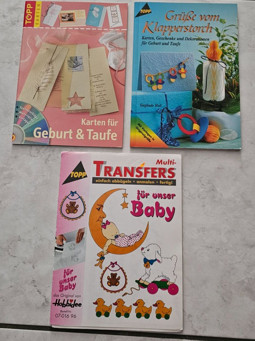Libri: 3 Bastelbücher " Baby" – Usato da Geuensee venduto da jes_9xyk
