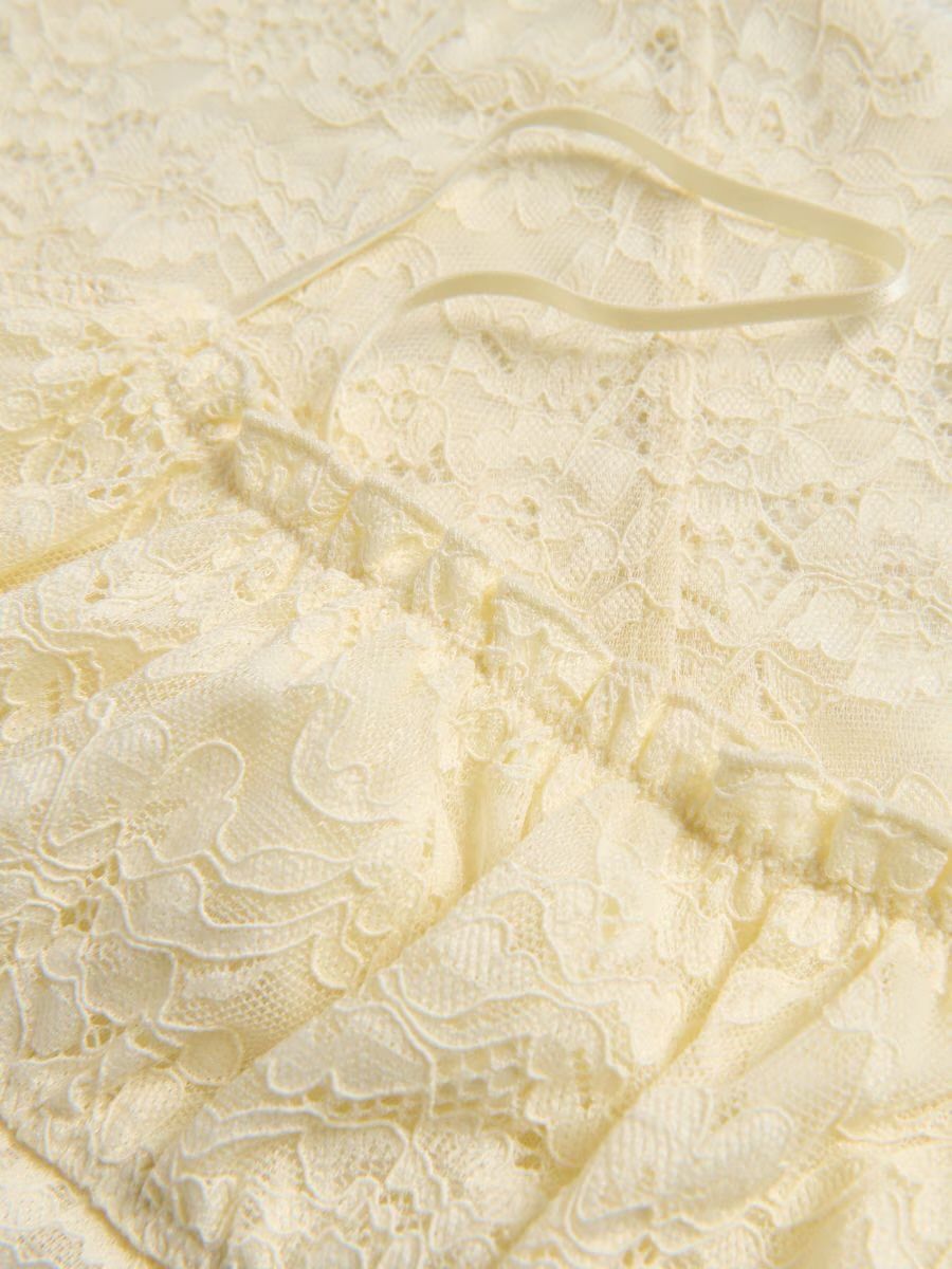 Top: Body Spitze Ivory RESERVED S – Nuovo (secondo la descrizione) da Zürich venduto da pwa_7qr5 5