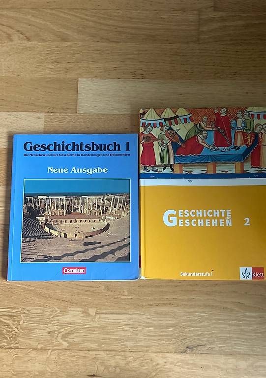 Libri: Gymnasium Geschichtsbuch 1 und 2 – Usato da Bachs venduto da jok_8p6r