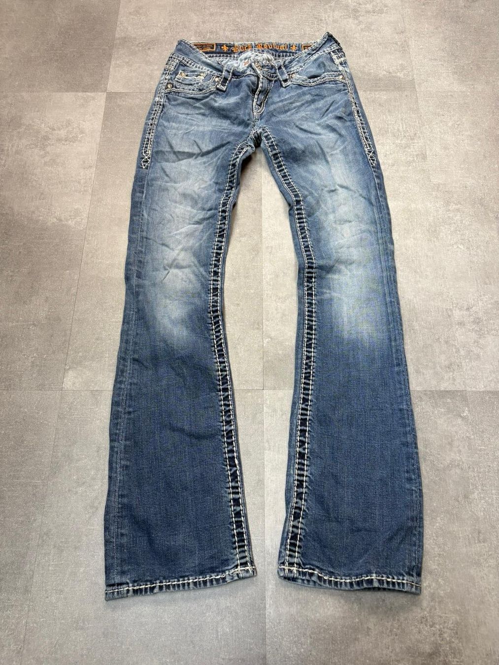 Jeans: Rock Revival Bootcut Flared Jeans - Grösse S/27 – Usato da Werdenberg venduto da hase.vintage 2
