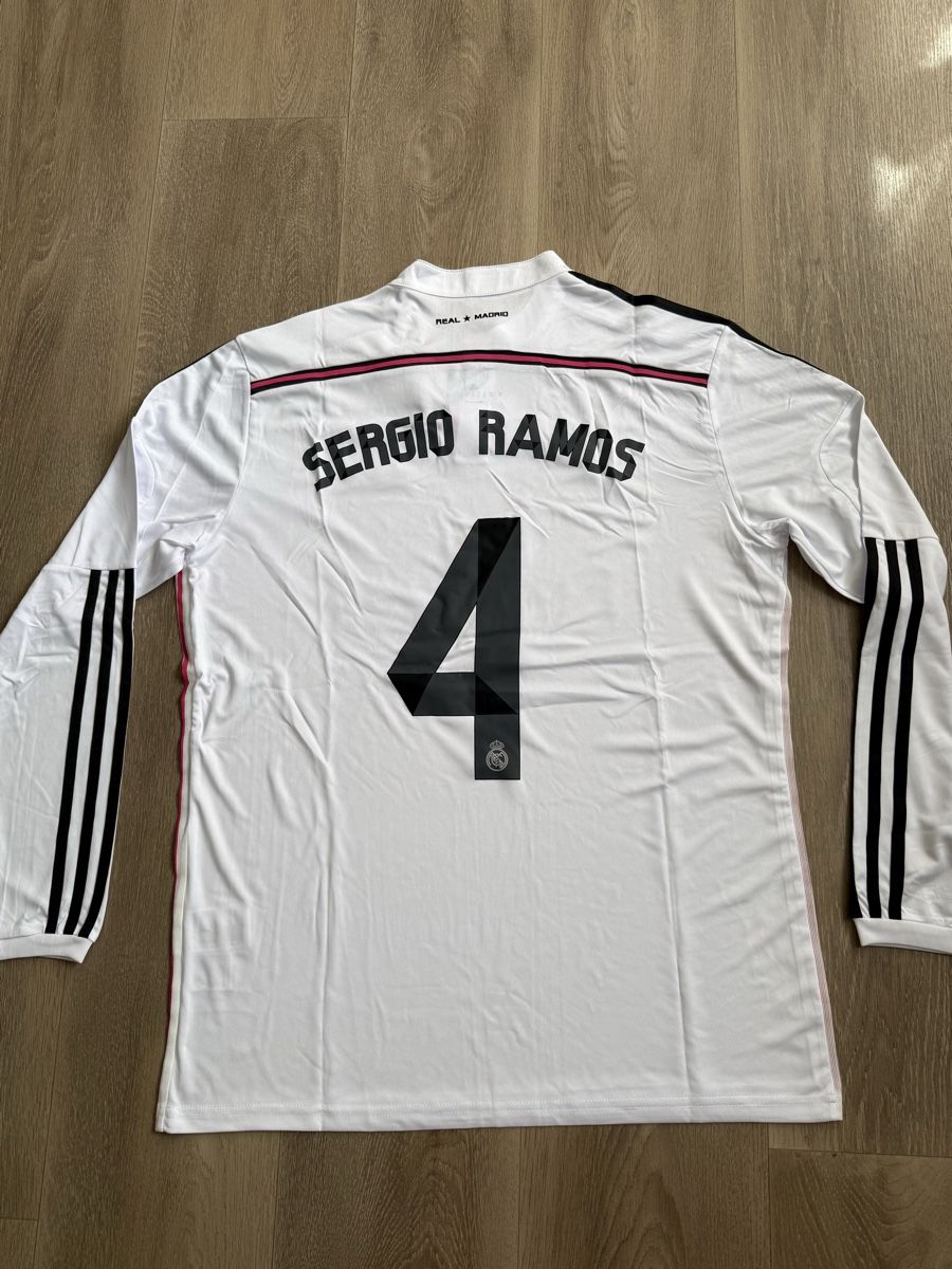 Adidas Canottiere & Pantaloni: Sergio Ramos #4 Real Madrid 2014/15 XL – Nuovo e nell'imballaggio originale da Winterthur venduto da Imro84