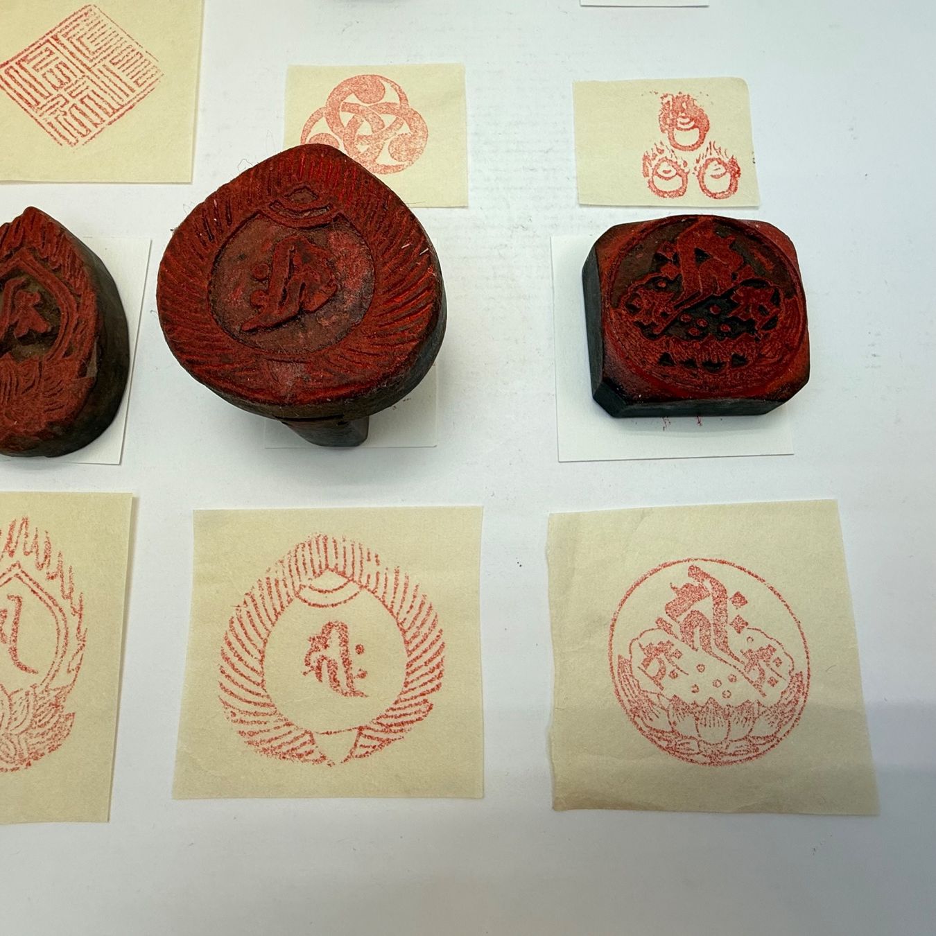 Stempel: Holzstempel Hanko  Japan   19. Jh. – Gebraucht aus Bern von mbtiti 8