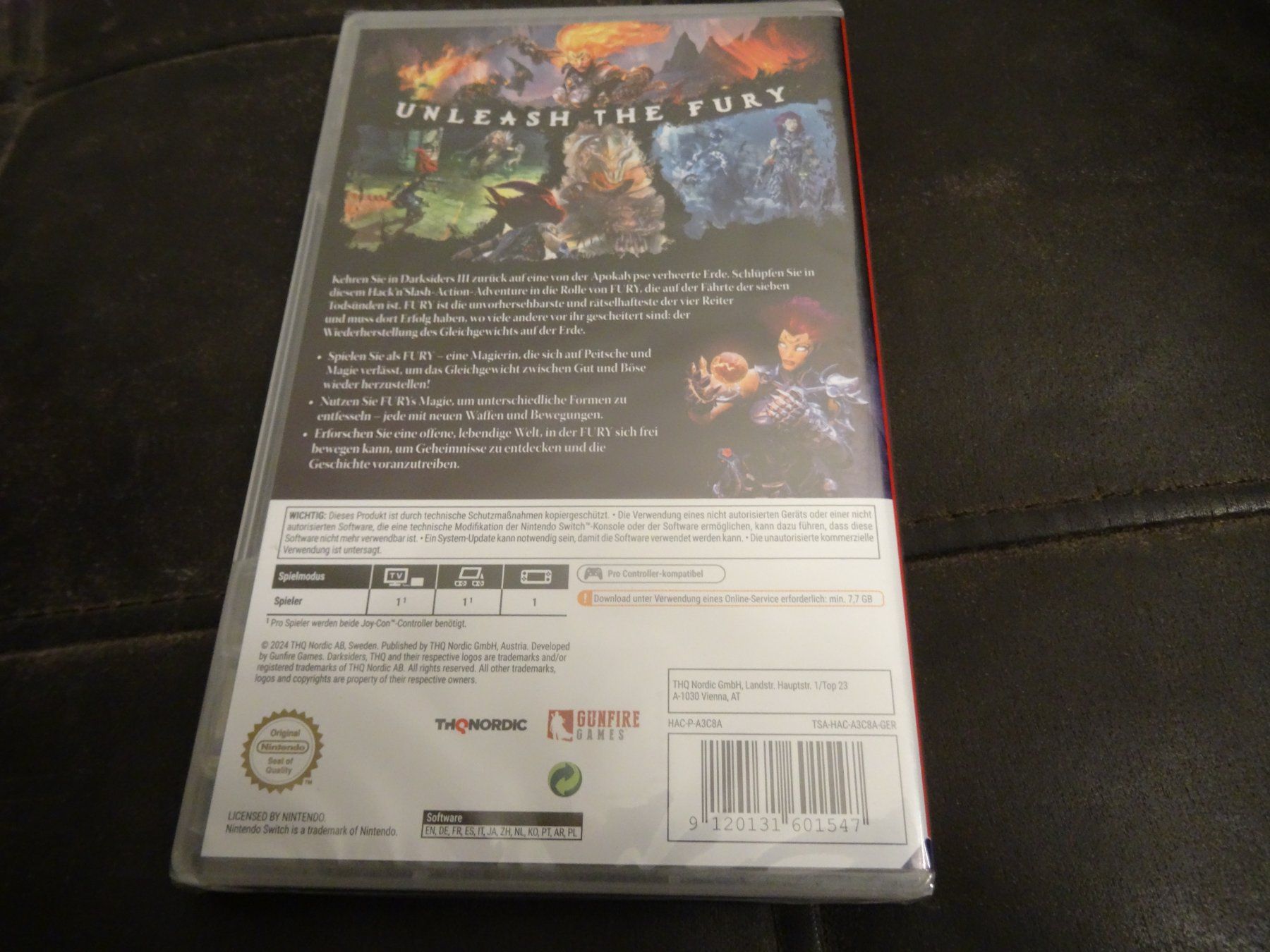 Nintendo Giochi: Spiel Darksiders III 3 Nintendo Switch Downloadcode neu – Nuovo e nell'imballaggio originale da Olten venduto da Disc-Ausverkauf 1