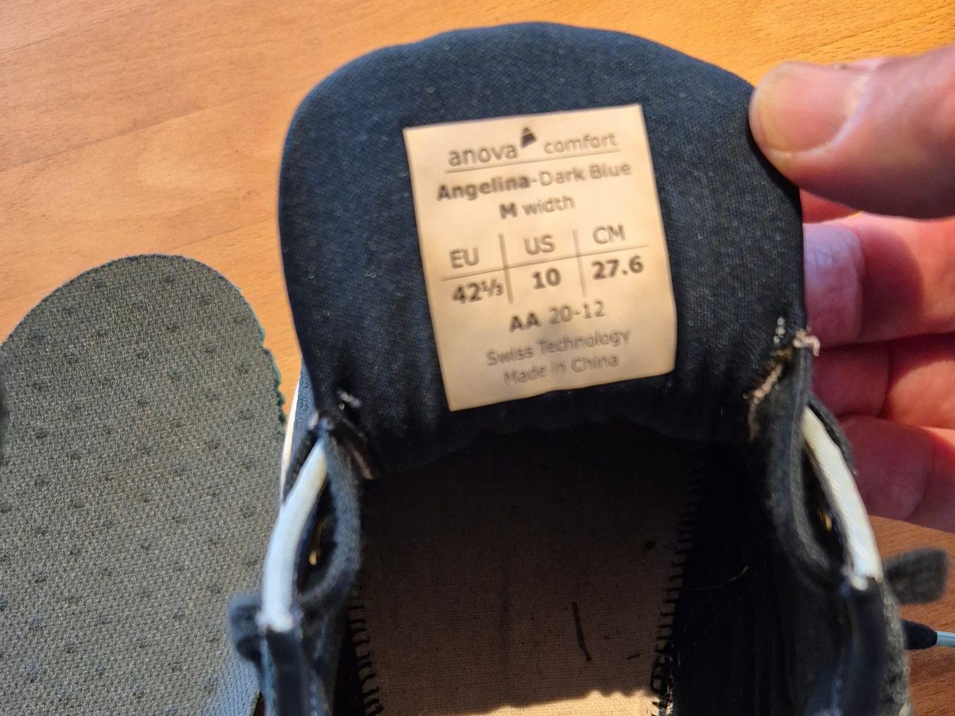Scarpe da donna: Anova Dark Blue 42,5, Gesundheitsschuhe – Usato da Längenbühl venduto da Belschazar 1
