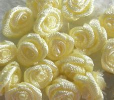 10 mini rose satin 1cm YVOIRE