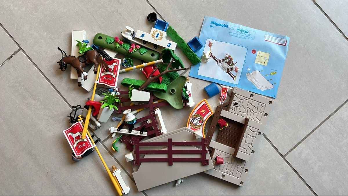 Playmobil Giocattoli: Playmobil Reitturnier-Set 5224 – Usato da Winterthur venduto da Masi2003