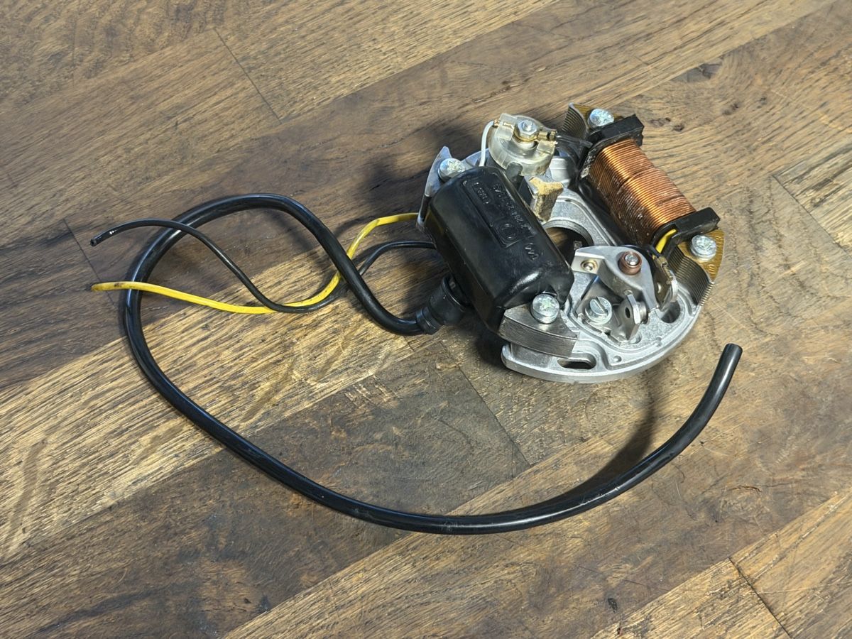 Puch Parti ricambio per ciclomotori: Zündplatte Puch Za50 Original Bosch Ducati – Usato da Bolken venduto da si.x.las 5