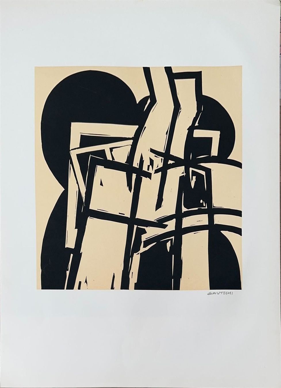 Grafica & Litografie: GAUTSCHI SIGNIERT SERIGRAPHIE – Usato da Gersau venduto da grafik-kunst 4