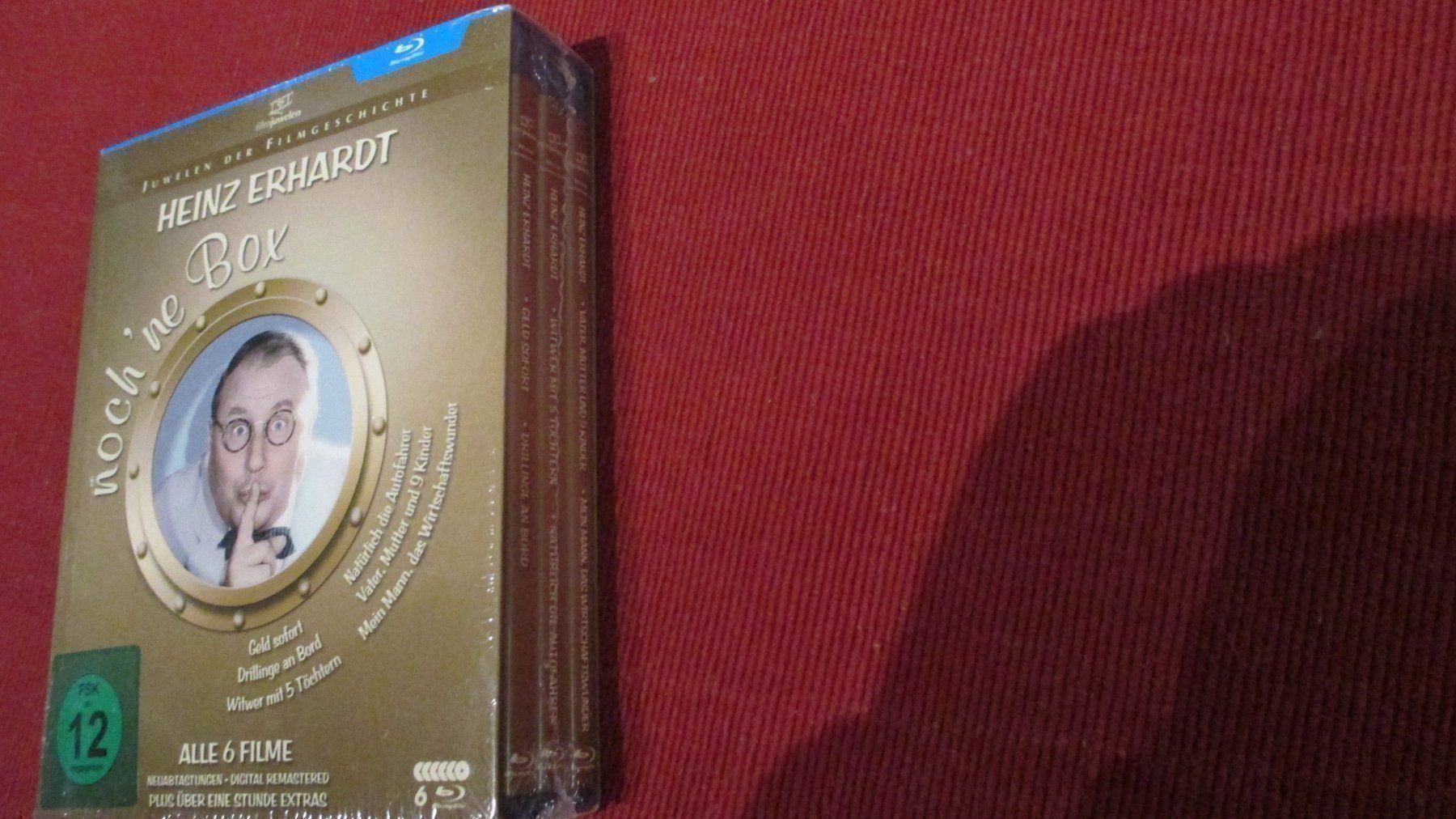 Tutti i DVDs: Heinz Erhardt BOX blu ray  RAR – Nuovo e nell'imballaggio originale da Wattenwil venduto da Firebird1