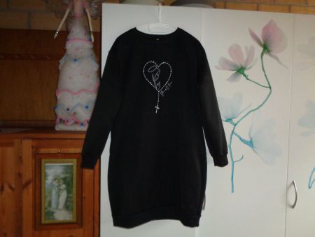 *** cooles Sweatkleid *** / Neu ab 1.00