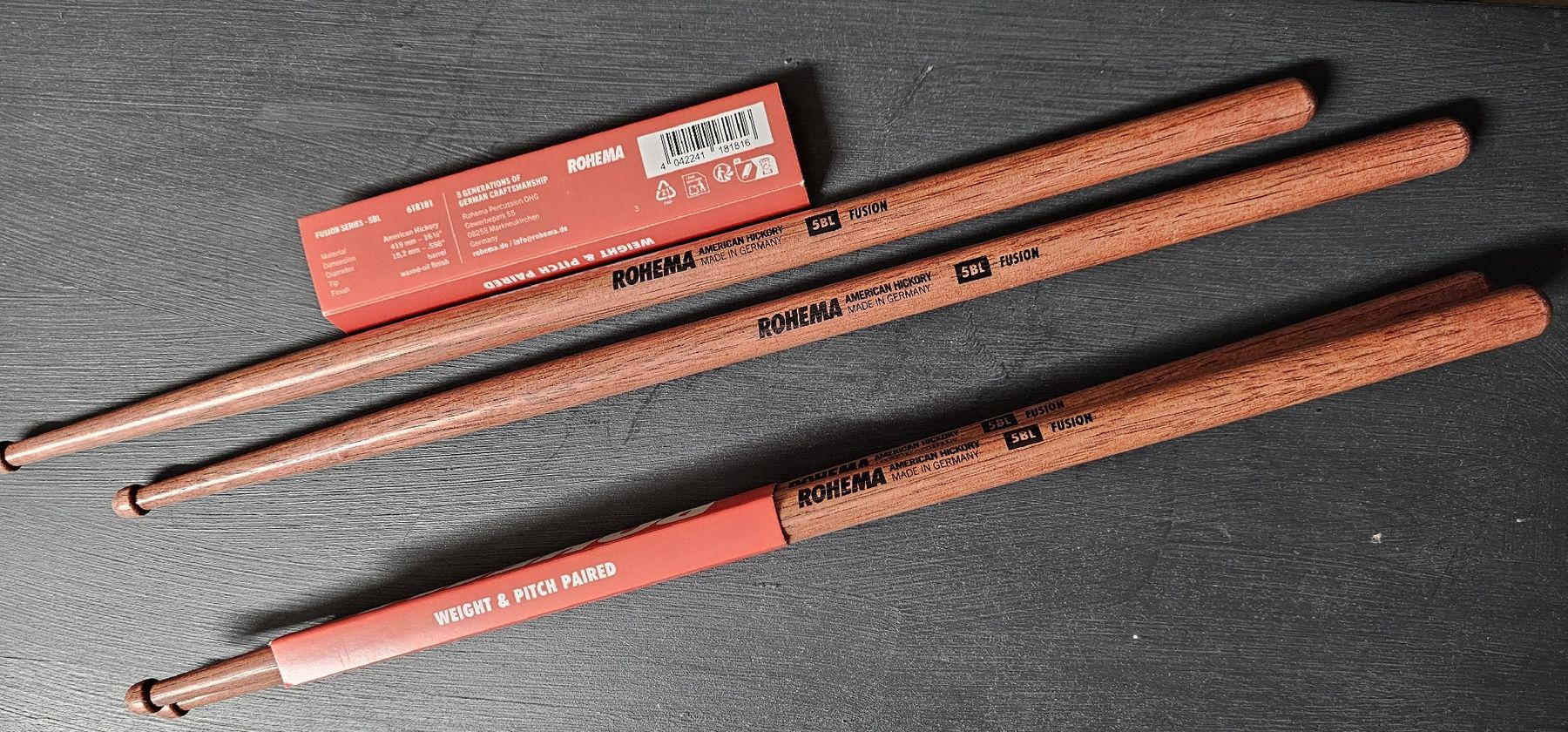 Strumenti musicali: Rohema Sticks – Nuovo e nell'imballaggio originale da Waldstatt venduto da jocus08