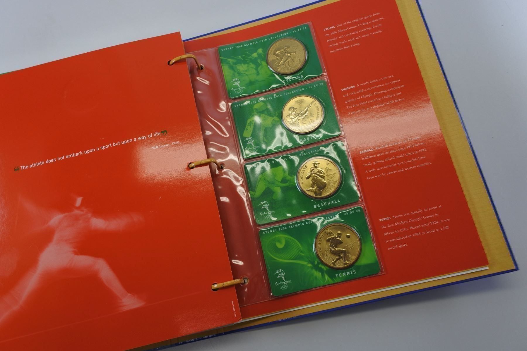 Tutti le monete: Sydney 2000 Olympische Münzsammlung – Usato da Luzern venduto da Cabriolet 6