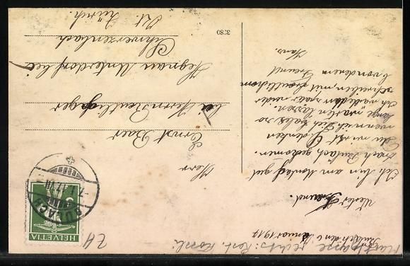 Cartoline postali: Bülach, Strassenpartie mit Geschäften  – Usato da Berlin venduto da bartko-reher 1