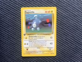 Pokemon Magnetilo 1. Edition non holo Base Set