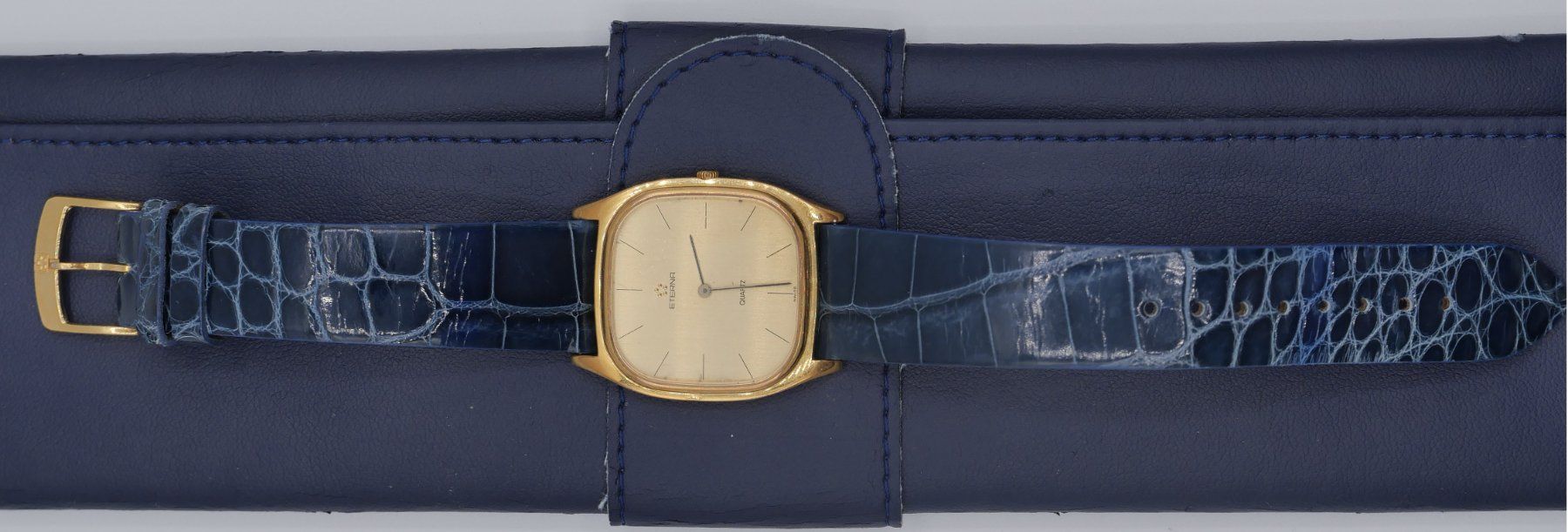 Eterna Orologi: Montre ETERNA Classic Quartz plaqué or – Usato da Nyon venduto da WHTF 2