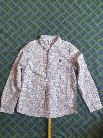Hemd kind 12 j.A. Petit Bateau NEU
