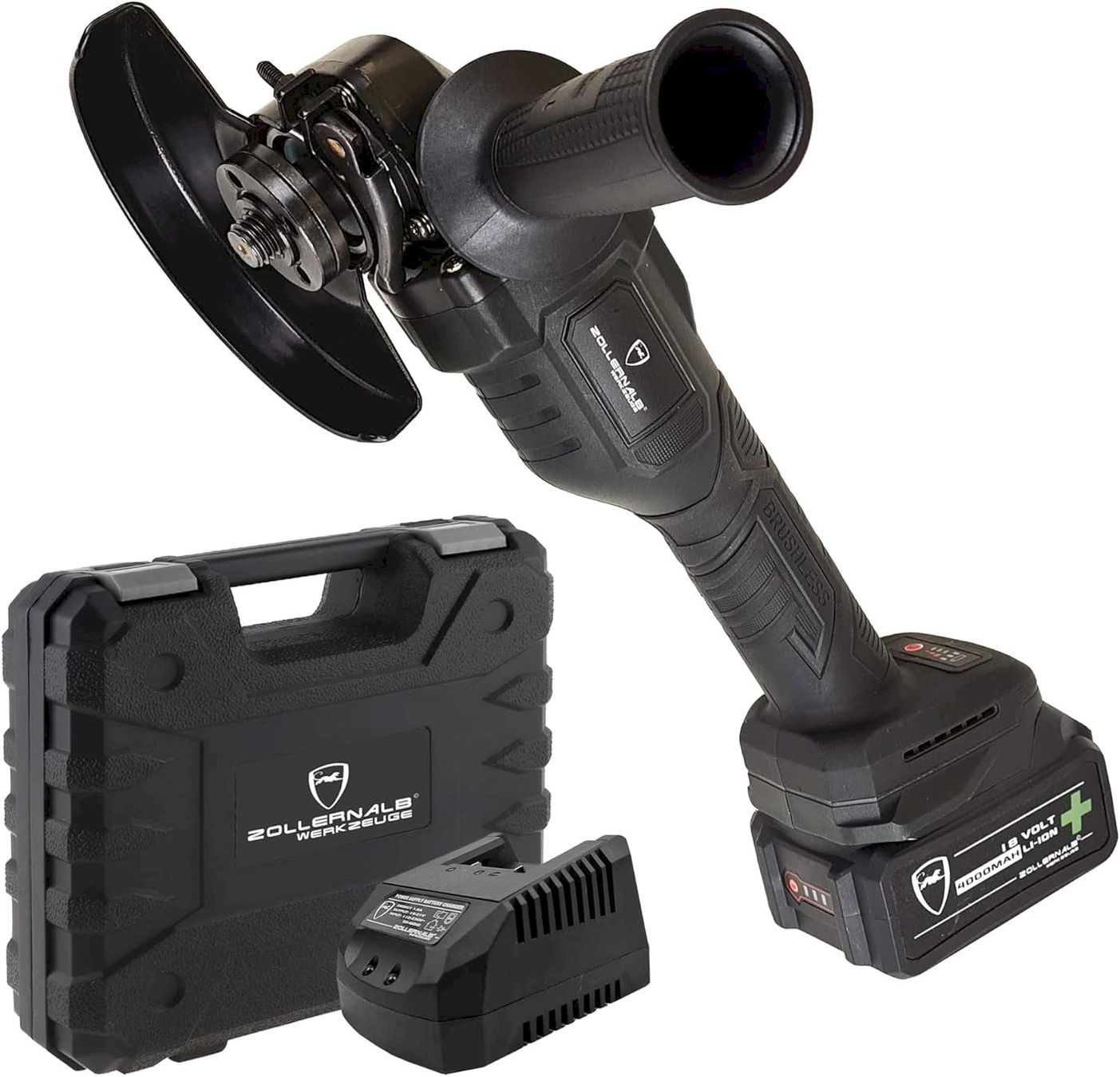 Smerigliatrici & Lucidatrici: ZOLLERNALB Shark ZSA115 Winkelschleifer – Nuovo e nell'imballaggio originale da Bottighofen venduto da zaap