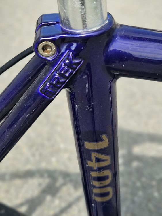 Trek Biciclette: Rennvelo Trek 1400 Aluminium – Usato da Grüningen venduto da 08082015 3