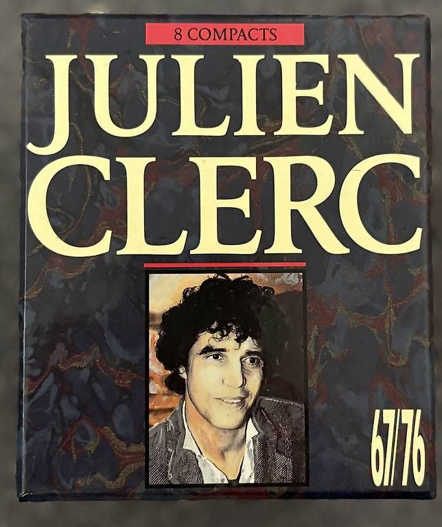 CD: Julien Clerc. Coffret "67/76", 8 CDs – Usato da Wallisellen venduto da pie_mf67