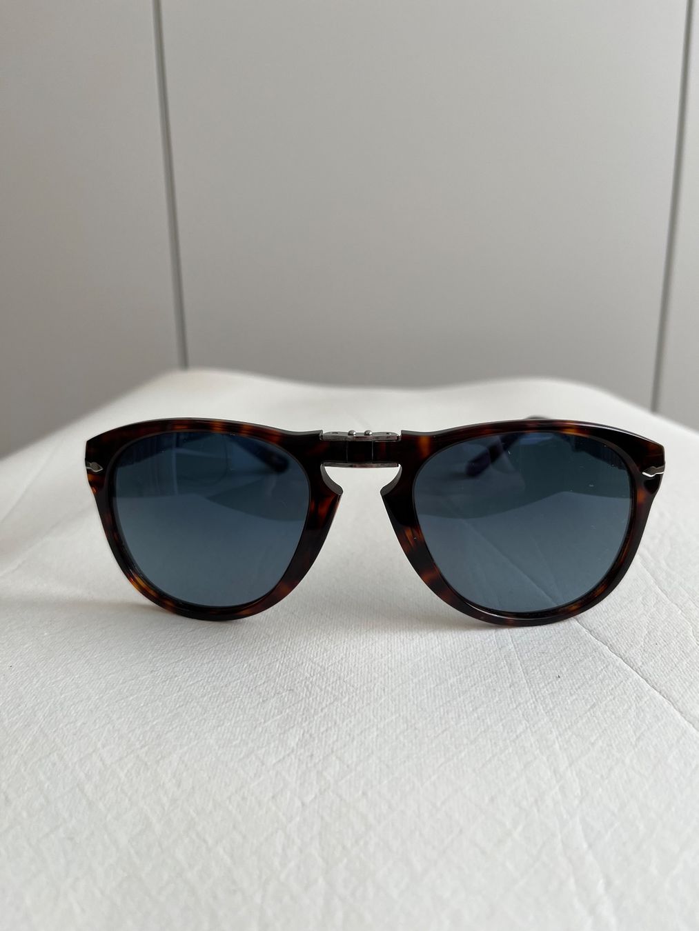 Persol Occhiali & Lenti: Persol Folding PO0714  Havana/Polarized Light Blue Gradient – Usato da Zürich venduto da punto63