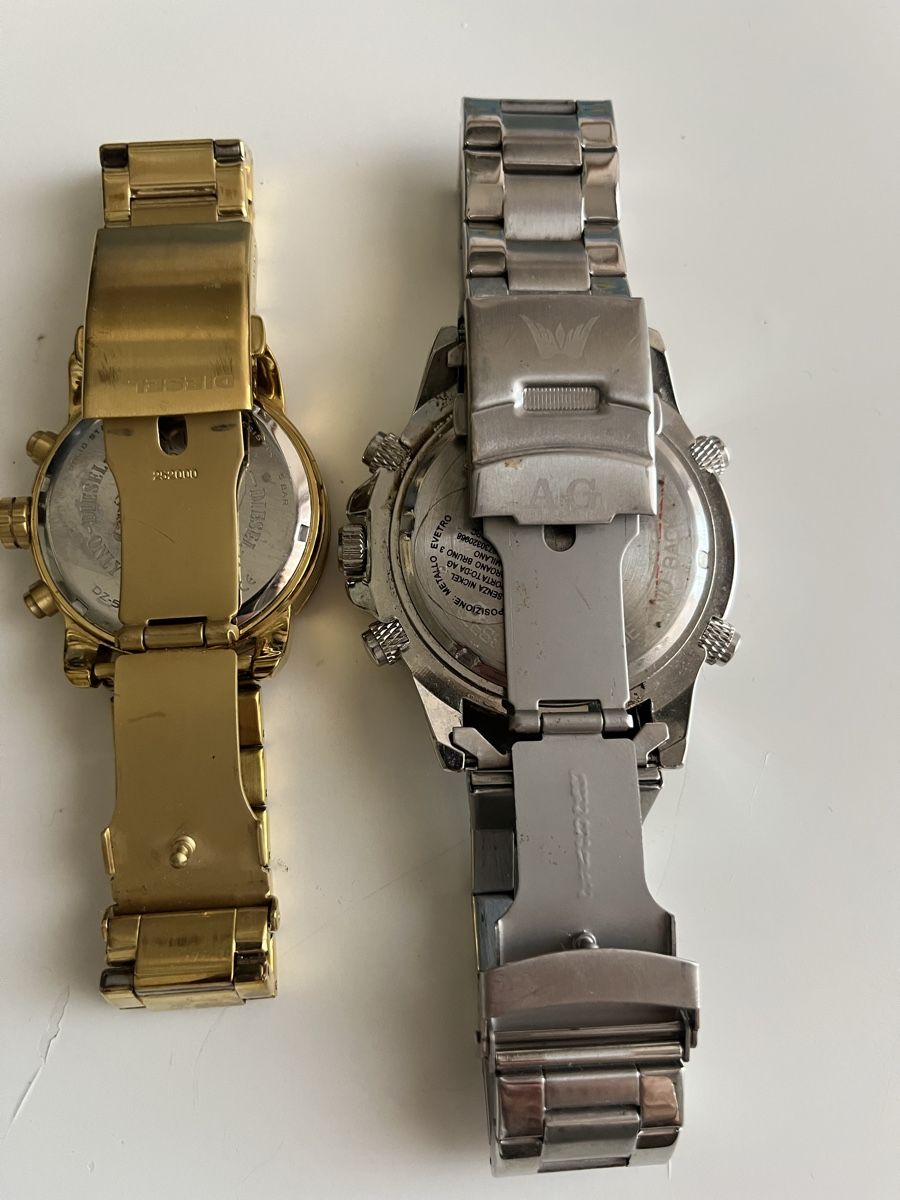 Orologi: 2er Set: Herren Uhren, Gold/Silber Look – Usato da Altstätten SG venduto da Gogggi 4