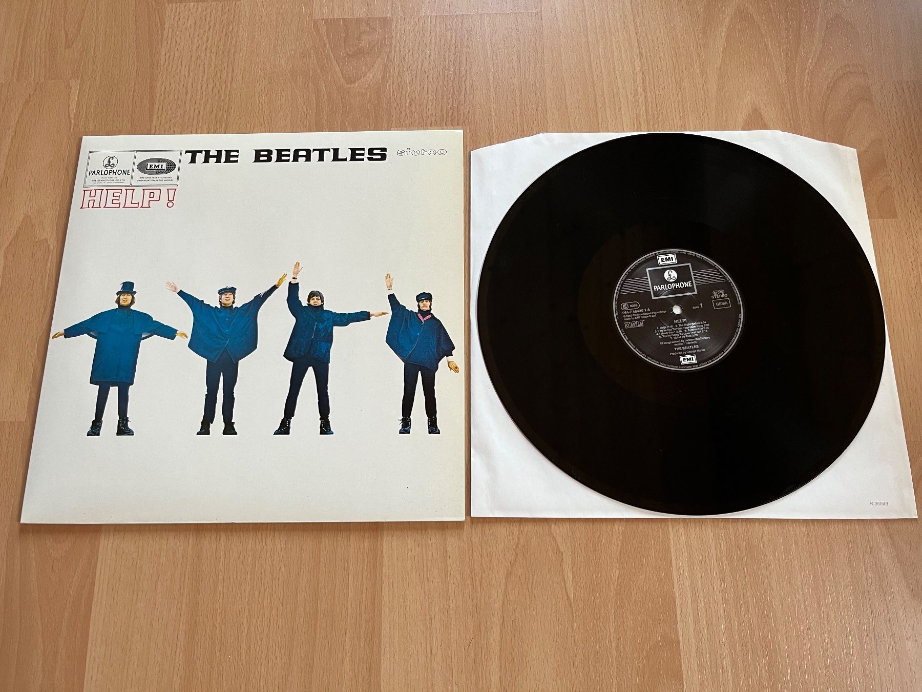 Vinyles: Beatles - Help! – D'occasion à Giebenach par Wurlitzer70
