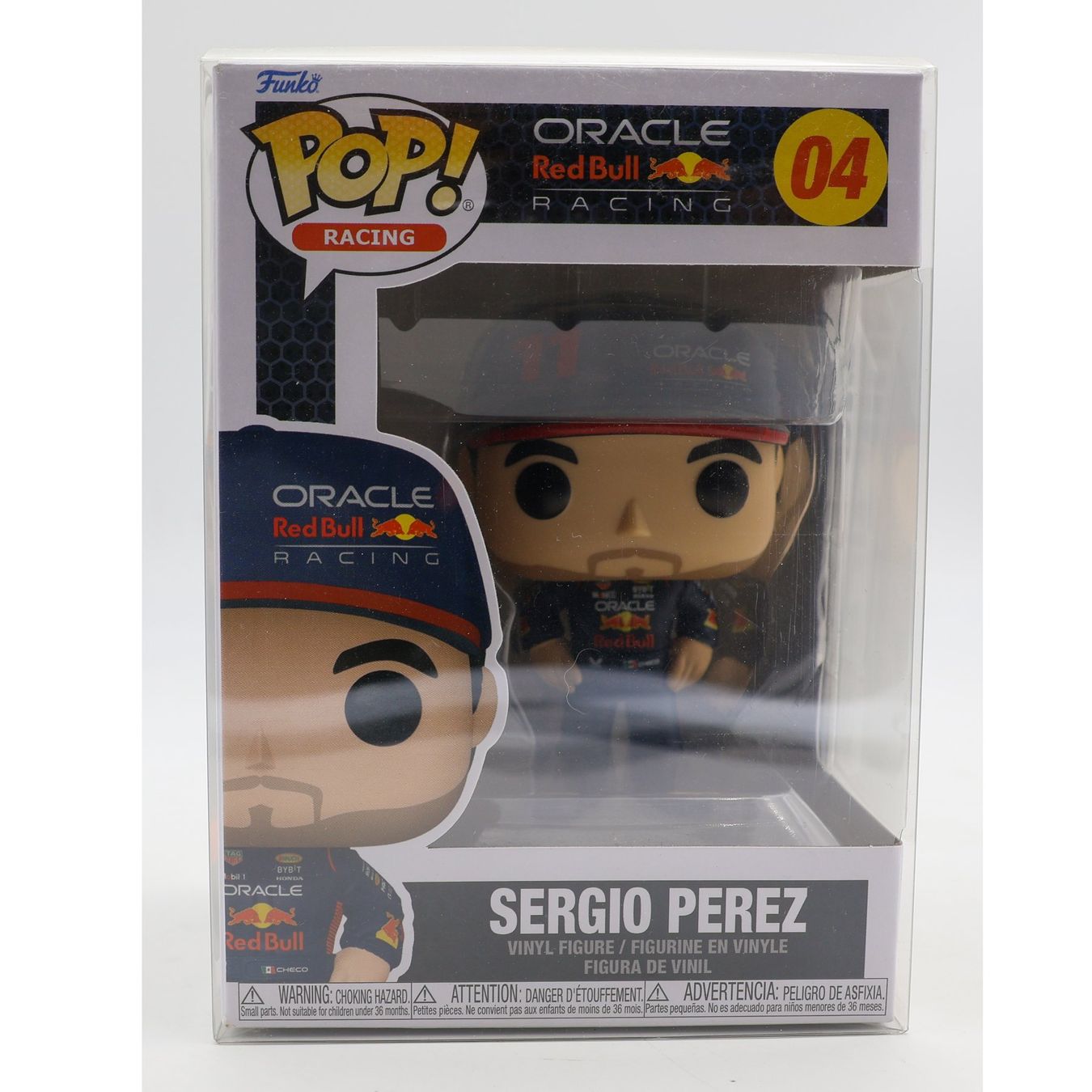 Funko Figuren: Sergio Perez #4 Funko POP Racing - NEW – Neu und originalverpackt aus Paudex von dindeboy