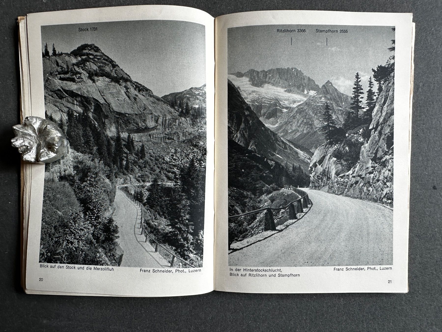 Cartine & Atlanti: Schweizerische Alpenposten: Grimselpass. – Usato da Zürich venduto da allp 3