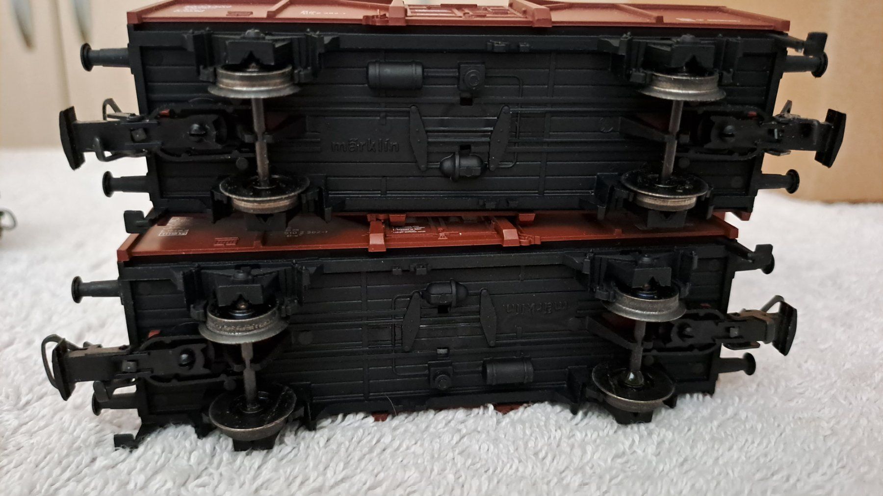 Märklin Modelleisenbahnen: Märklin 6 Güterwagen H0 WS/35 – Gebraucht aus Winterthur von Riebeli333 6