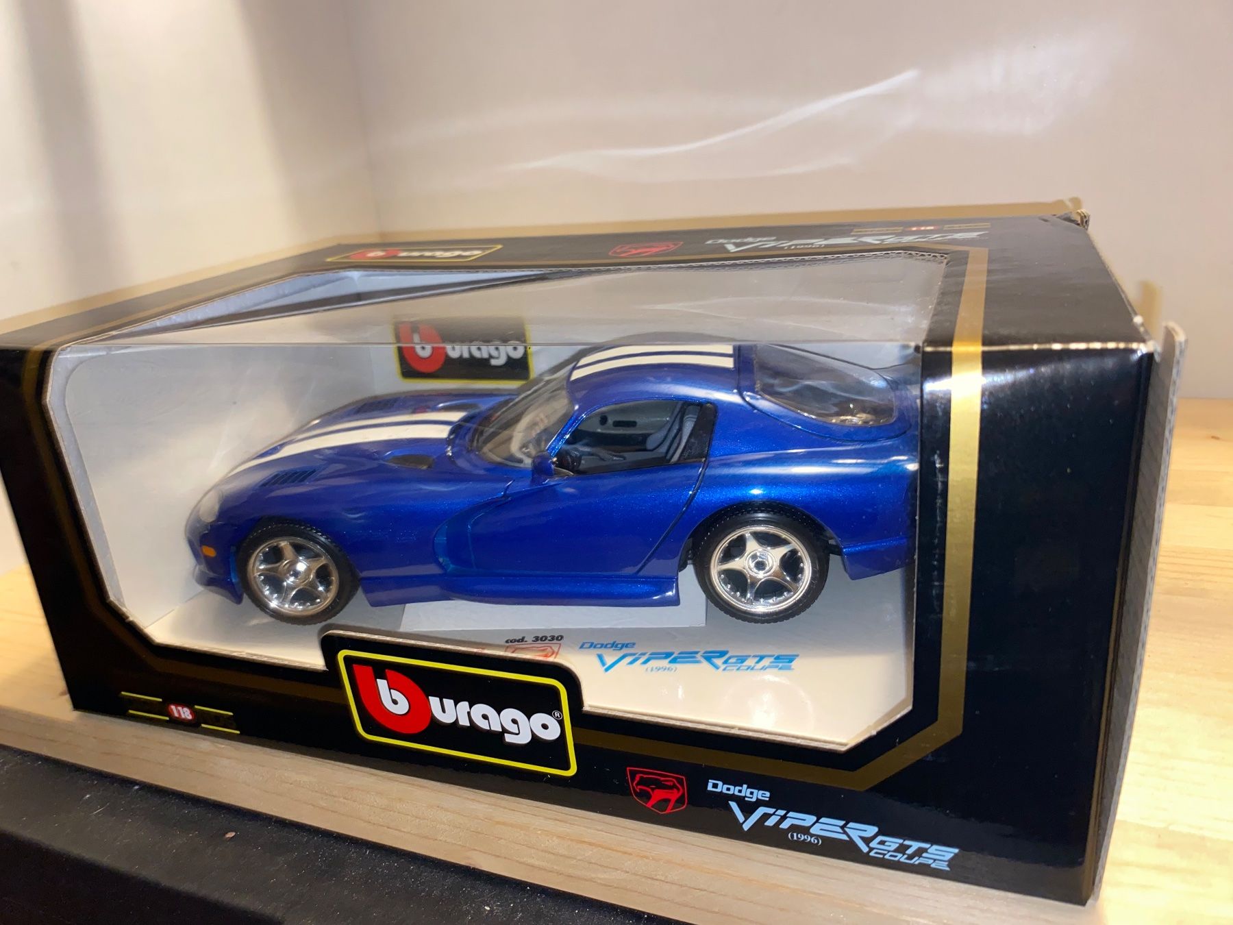 Dodge Modellini d'auto: Dodge Viper GTS Coupe - 1/18 – Nuovo (secondo la descrizione) da Wohlen AG venduto da PrivatSammlung 1
