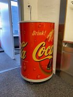 Coca-Cola Kühlschrank rund