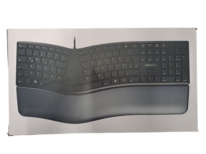 Tastiere: CHERRY Tastatur KC 4500 Ergo – Nuovo (secondo la descrizione) da Männedorf venduto da Restwert_Maennedorf 2