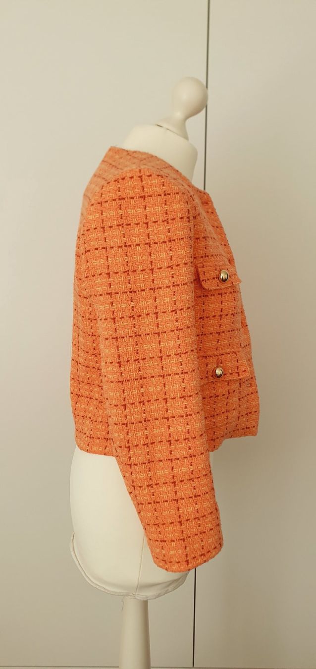 Mango Giacche: Blazer Mango orange/gold Grösse 34 – Usato da Stansstad venduto da InStyle8 6